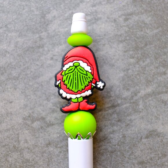 Beautiful Trending Beaded Pens, Handmade, ball point, charms, beads, Christmas - Picture 5 of 5